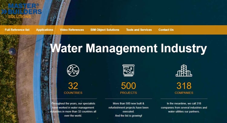 Water-management-industry-database