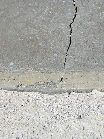 Scheuren in beton 3